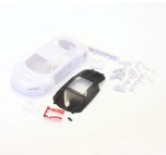 Body Shell-AUDI R8 MINI-Z (White Body)   