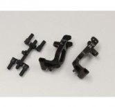 FRONT HUB CARRIER SET INFERNO MP9 (19DEG) ALUMINIUM
