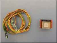 Scania lighting board rear