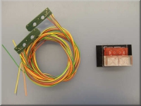 MAN TGX lighting board rear
