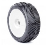 1:8 BUGGY GRID IRON II (SUPERSOFT - LONG WEAR) EVO PRE-MOUNTED WHITE