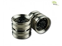 1:14 Euro rims stainless steel drive axle 