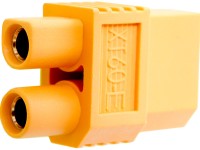 Short adapter, XT60 plug - socket EC3 