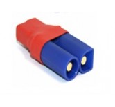 Short adapter, EC5 plug to T-connector