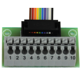 Terminal clamp for switching outputs AKL-8