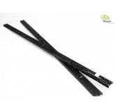 1:14 Frame profile 4-axis long Alu black with thread 